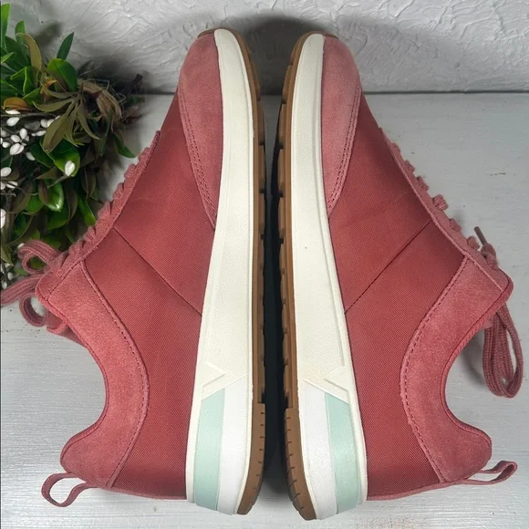NWOT Vionic Breilyn Sneakers Pink Salmon Vionic Size 7 Sneaker Walking Shoe NWOT - Picture 8 of 12